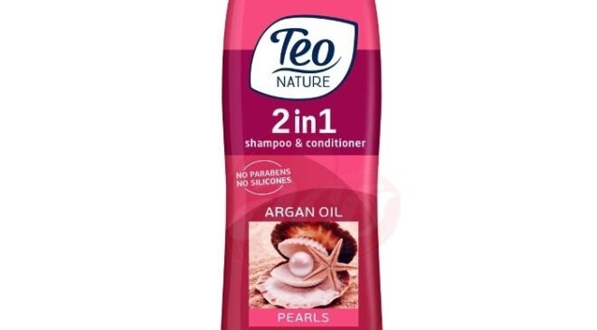 Teo Șampon și Balsam cu ulei de Argan efect de Perla 400 ML
